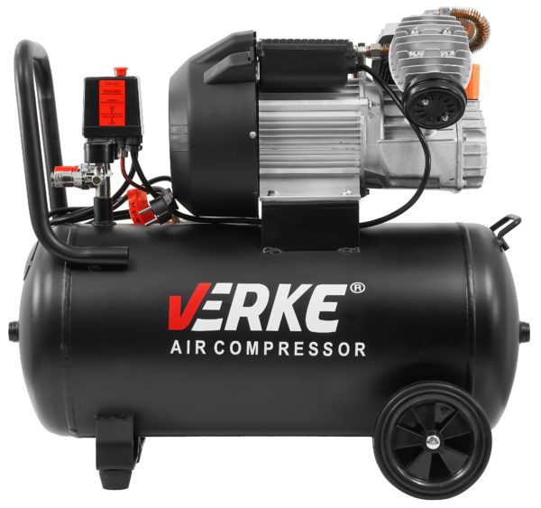KOMPRESOR SPRĘŻARKA 50L 250l/min DWUTŁOKOWA ZV2047/50LB VERKE - obrazek 3