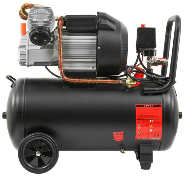 KOMPRESOR SPRĘŻARKA 50L 250l/min DWUTŁOKOWA ZV2047/50LB VERKE - obrazek 5