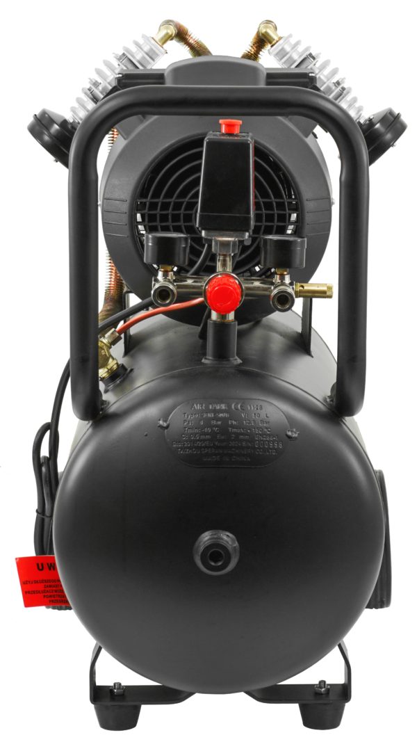 KOMPRESOR SPRĘŻARKA 50L 250l/min DWUTŁOKOWA ZV2047/50LB VERKE - obrazek 10