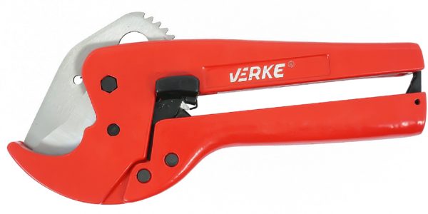 NOŻYCE OBCINAK DO CIĘCIA RUR PVC PP 42mm VERKE - obrazek 7