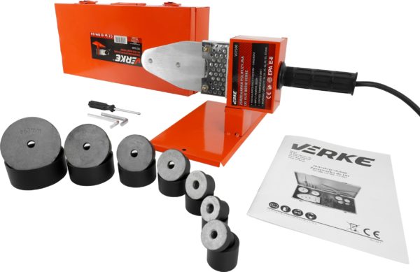 ZGRZEWARKA DO RUR PP PCV 800W KAMIENIE 20-63mm VERKE - obrazek 9
