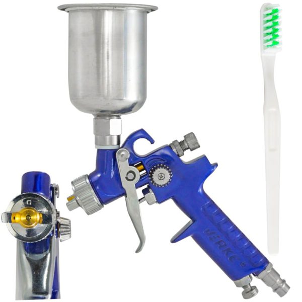 PISTOLET LAKIERNICZY HVLP 2000AL 1,0 mm 125 ml VERKE - obrazek 3