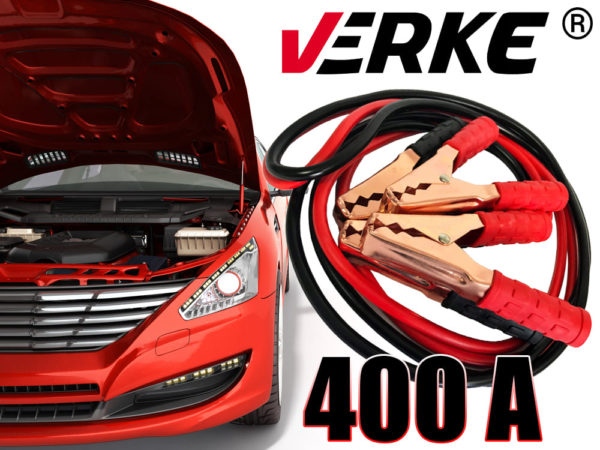 KABLE ROZRUCHOWE 400A 2,5m PRZEWODY VERKE - obrazek 11