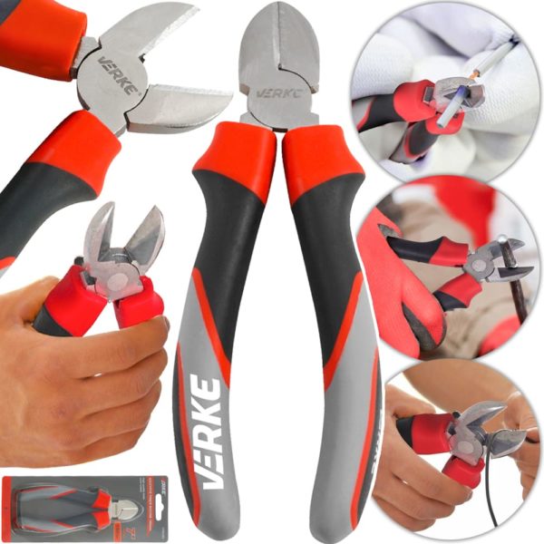 SZCZYPCE TNĄCE BOCZNE 7'' 180 MM VERKE