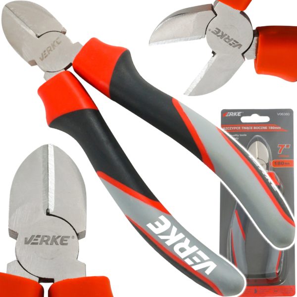 SZCZYPCE TNĄCE BOCZNE 7'' 180 MM VERKE - obrazek 4
