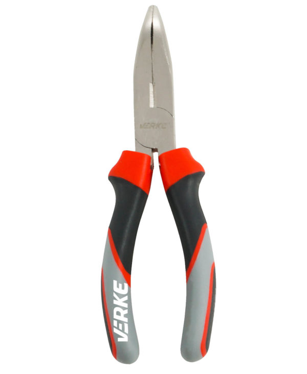 SZCZYPCE WYDŁUŻONE WYGIĘTE 7" 180 mm VERKE - obrazek 5