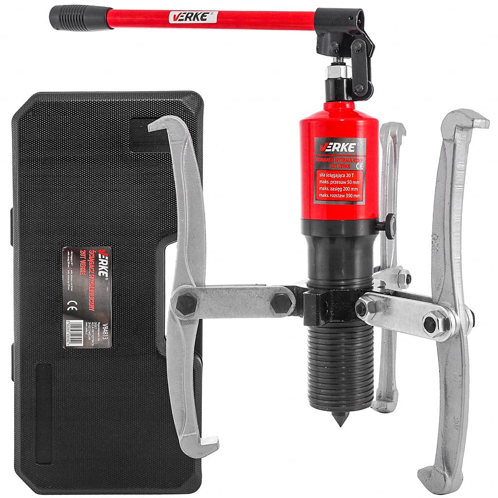 ŚCIĄGACZ HYDRAULICZNY DO ŁOŻYSK PIAST KÓŁ 20T VERKE - obrazek 3