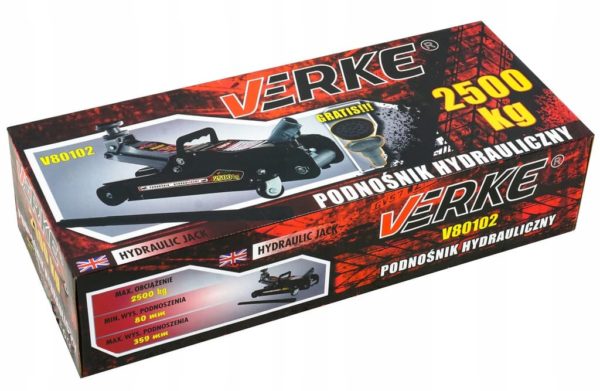 PODNOŚNIK HYDRAULICZNY 2,5T NISKOPROFILOWY VERKE - obrazek 16