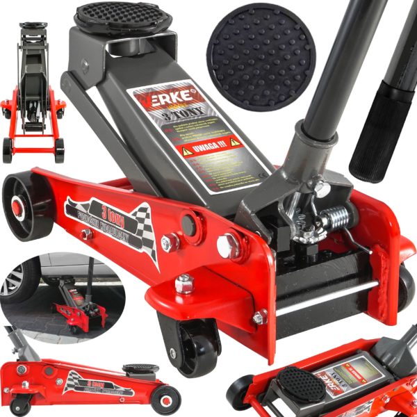 PODNOŚNIK HYDRAULICZNY 3T NISKOPROFILOWY VERKE