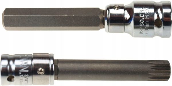 KLUCZE WPUSTOWE IMBUS TORX SPLINE CR-V ZESTAW 40 VERKE - obrazek 8
