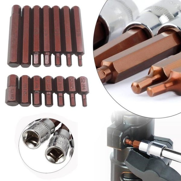 KLUCZE WPUSTOWE IMBUS TORX SPLINE S2 VERKE PREMIUM LINE - obrazek 11