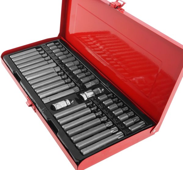 KLUCZE WPUSTOWE IMBUS TORX SPLINE CR-V ZESTAW 40 VERKE - obrazek 5