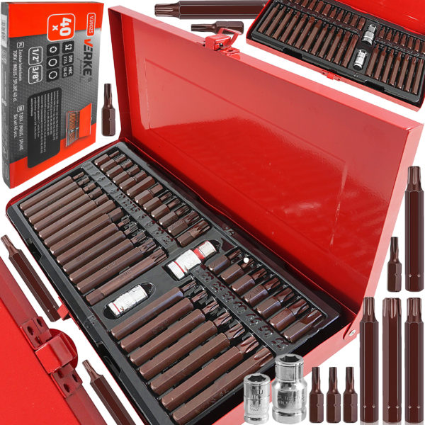 KLUCZE WPUSTOWE IMBUS TORX SPLINE S2 VERKE PREMIUM LINE