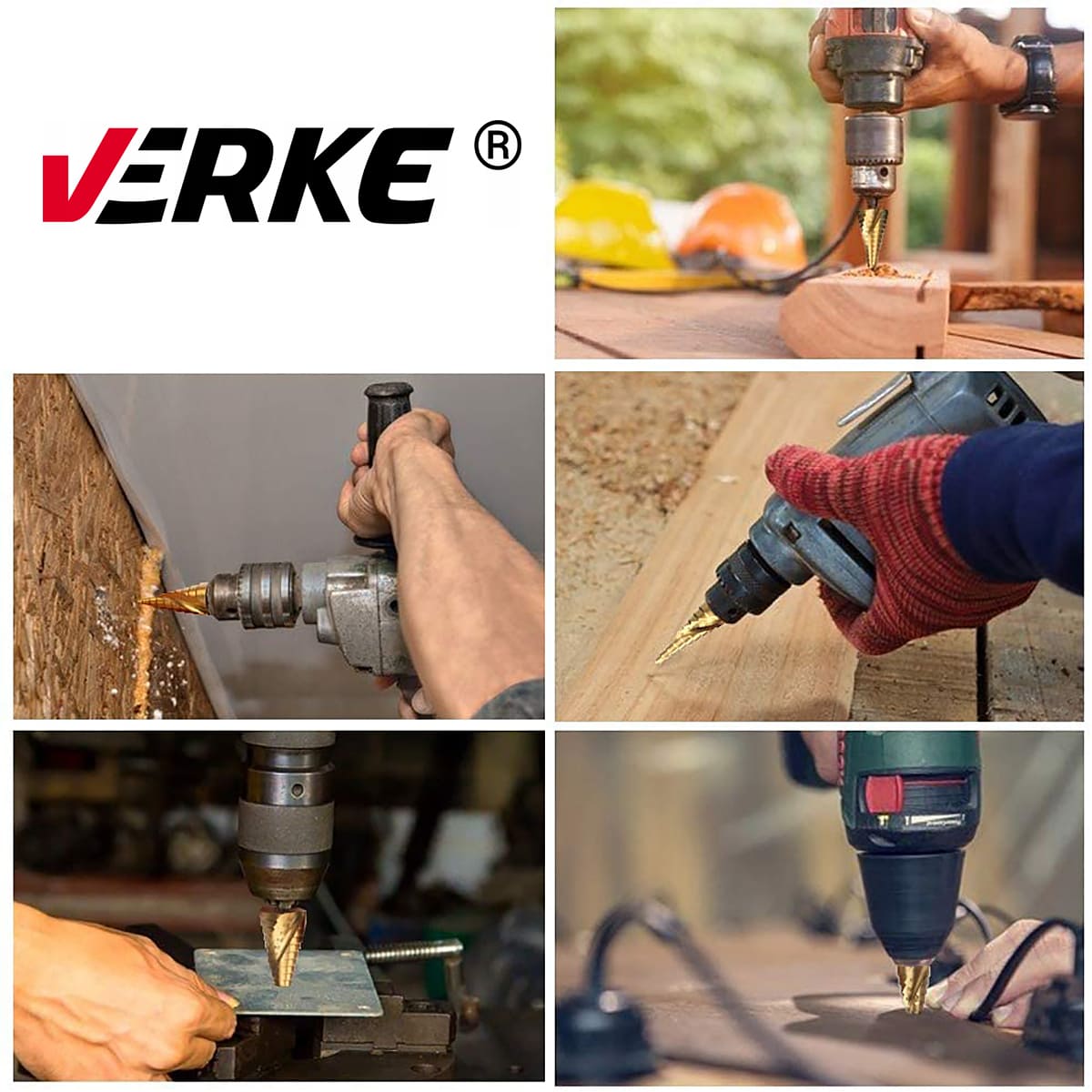 WIERTŁO STOPNIOWE 4-12 MM HSS VERKE - obrazek 5