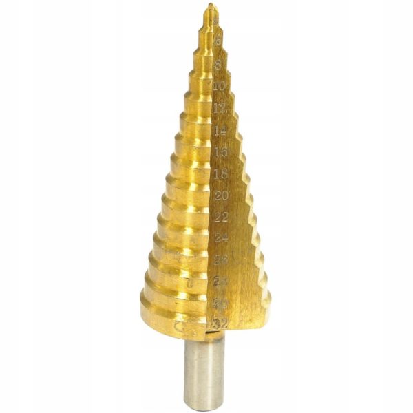 WIERTŁO STOPNIOWE 4-32 MM HSS VERKE - obrazek 8