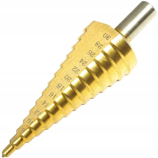 WIERTŁO STOPNIOWE 4-30 MM HSS VERKE - obrazek 3