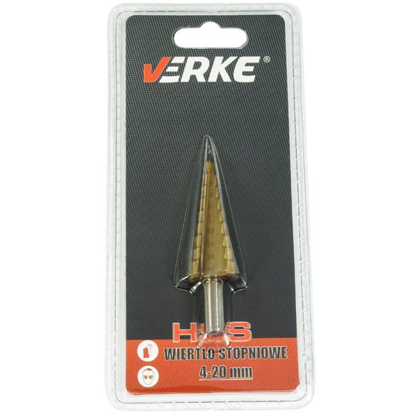 WIERTŁO STOPNIOWE 4-20 MM HSS VERKE - obrazek 13
