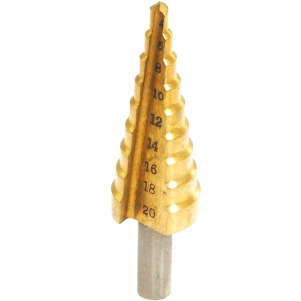 WIERTŁO STOPNIOWE 4-20 MM HSS VERKE - obrazek 5