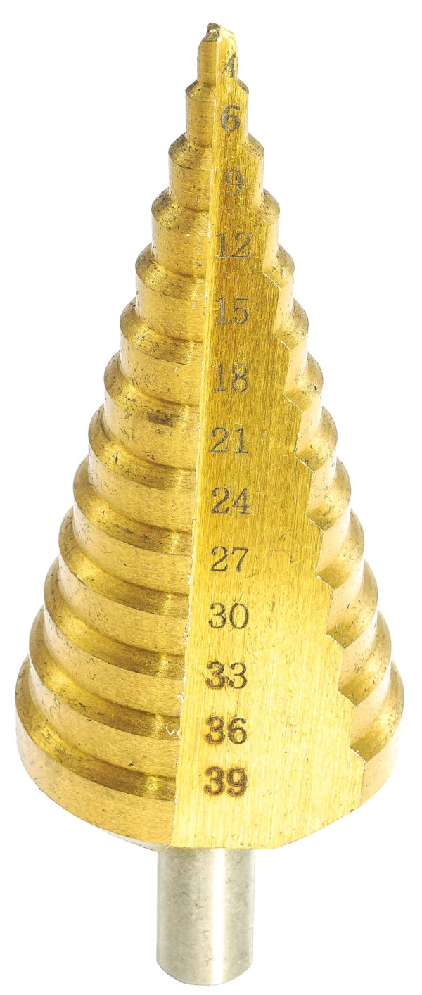 WIERTŁO STOPNIOWE 4-39 MM HSS VERKE - obrazek 6