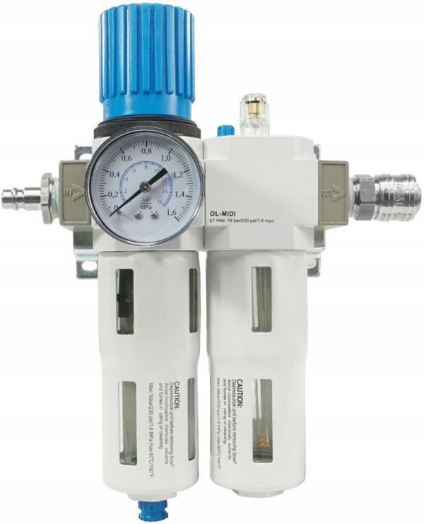 REDUKTOR FILTR POWIETRZA NAOLEJACZ 1/2" V2 VERKE - obrazek 3