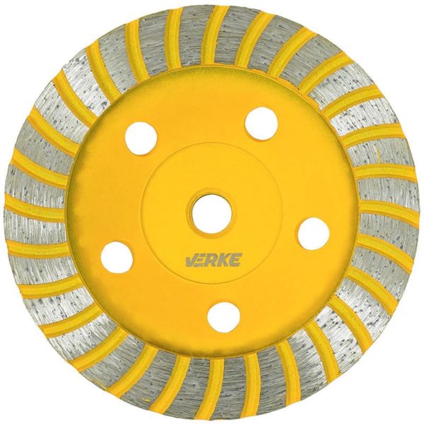 TARCZA DO SZLIFOWANIA BETONU M14 125mm TURBO VERKE - obrazek 3