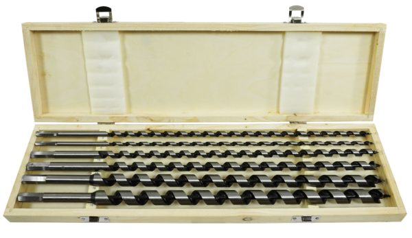 ZESTAW WIERTEŁ KRĘTYCH DO DREWNA L-460 mm, 6 SZT VERKE - obrazek 5