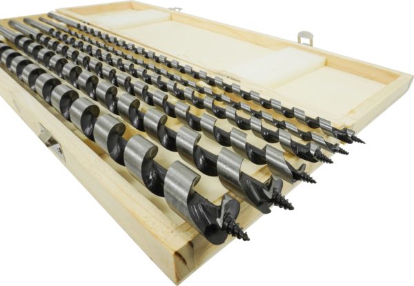 ZESTAW WIERTEŁ KRĘTYCH DO DREWNA L-460 mm, 6 SZT VERKE - obrazek 8