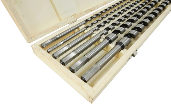 ZESTAW WIERTEŁ KRĘTYCH DO DREWNA L-460 mm, 6 SZT VERKE - obrazek 7