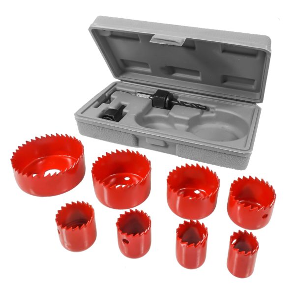 ZESTAW OTWORNIC DO DREWNA 19-64 MM 8+3 SZT. VERKE - obrazek 4