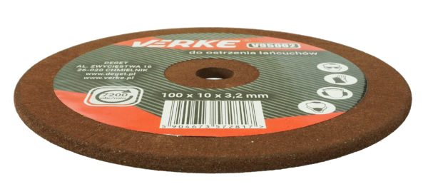 TARCZA OSTRZAŁKI DO ŁAŃCUCHÓW 100x10x3,2 mm VERKE - obrazek 5