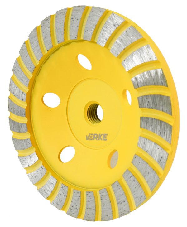 TARCZA DO SZLIFOWANIA BETONU M14 125mm TURBO VERKE - obrazek 7