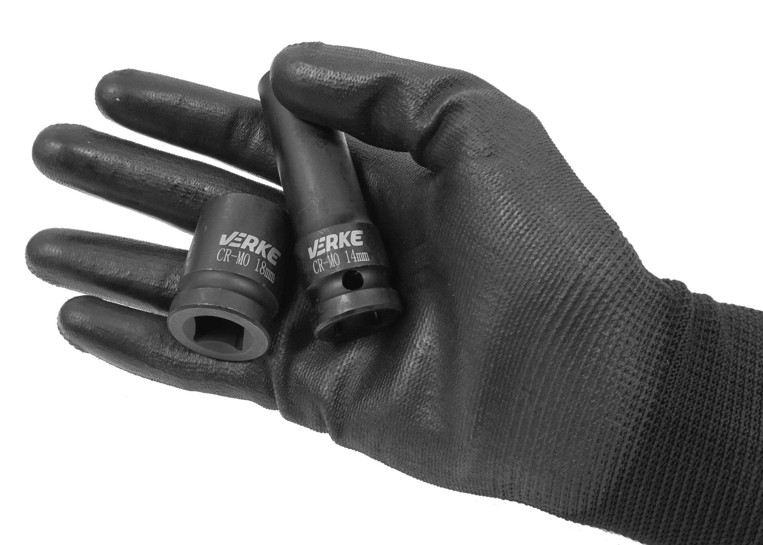 NASADKI UDAROWE DŁUGIE I KRÓTKIE 1/2" 20 SZT 10-19mm VERKE - obrazek 10