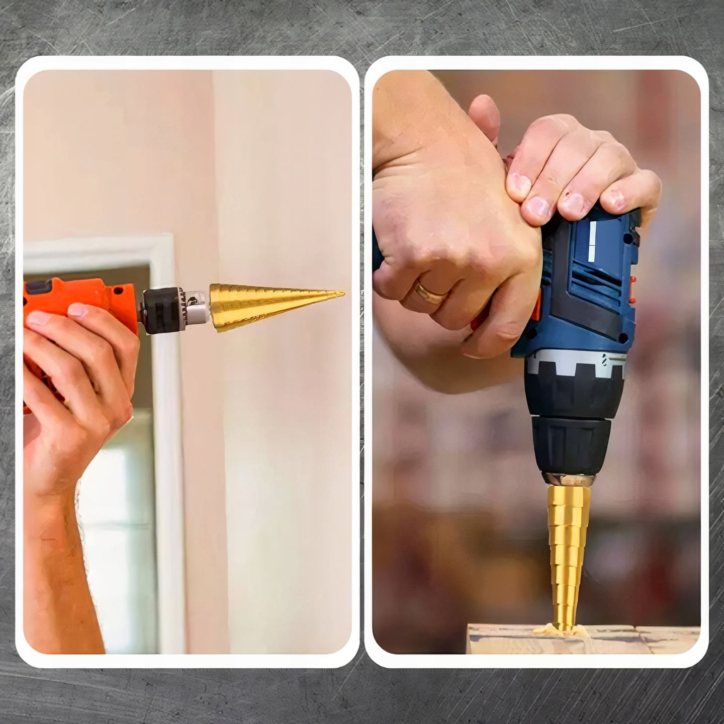 WIERTŁA STOPNIOWE HSS-TiN 4-32 MM 3 SZT. VERKE - obrazek 19