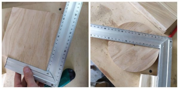 KĄTOWNIK STOLARSKI CIESIELSKI ALUMINIOWY BUDOWLANY WINKIEL PRZYMIAR 250mm VERKE - obrazek 9