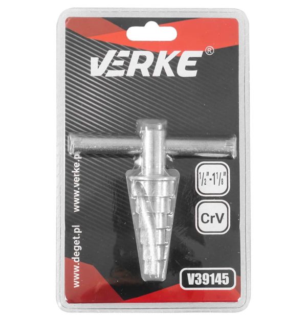 KLUCZ STOPNIOWY DO ŚRUBUNKÓW 1/2” - 1 1/8” VERKE - obrazek 11