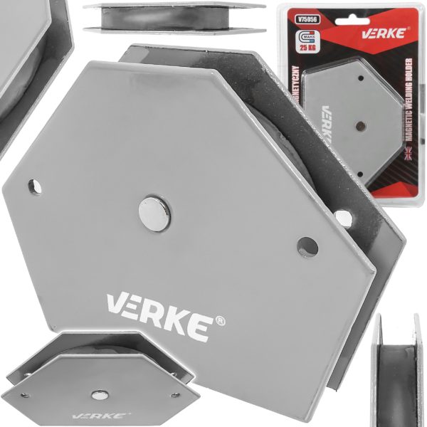 KĄTOWNIK MAGNETYCZNY SZEŚCIOKĄTNY 25 KG VERKE