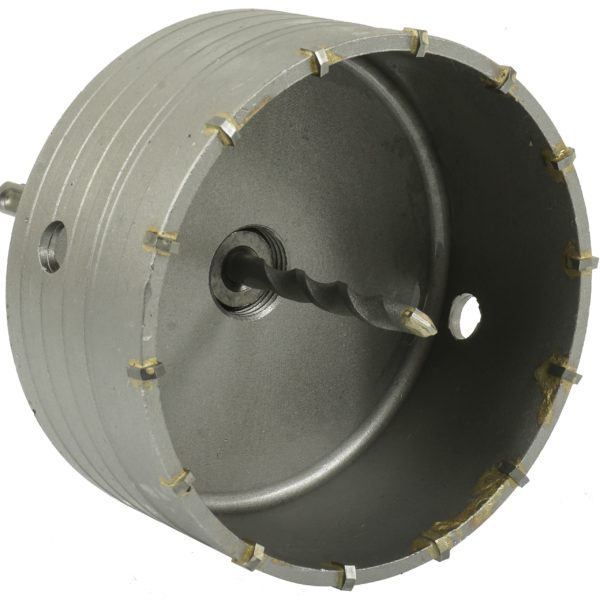 OTWORNICA WIDIOWA DO BETONU 120 mm SDS+ VERKE - obrazek 3