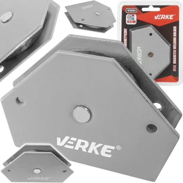 KĄTOWNIK MAGNETYCZNY SZEŚCIOKĄTNY 12,5 KG VERKE