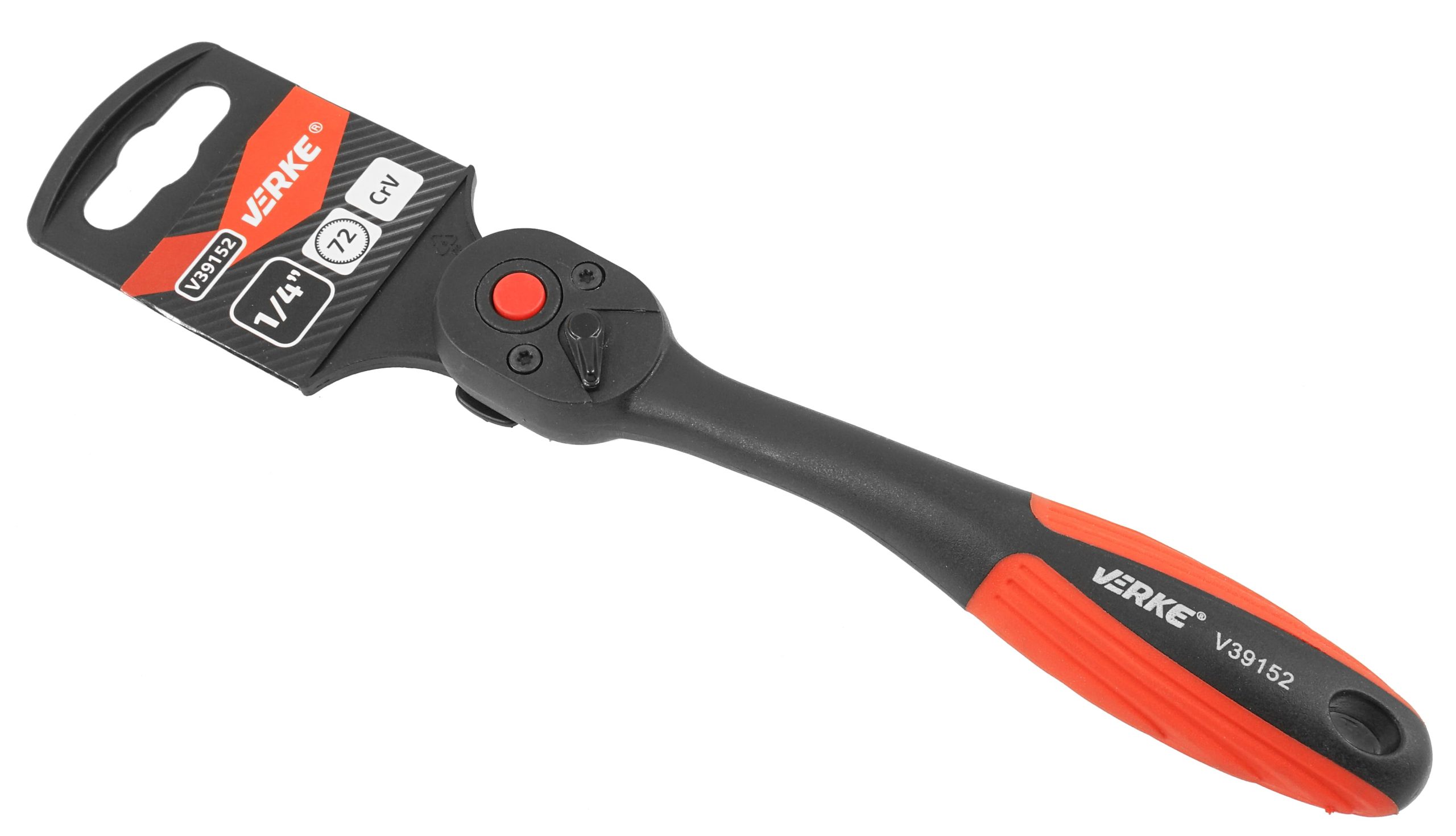 GRZECHOTKA TRESZCZOTKA 1/4" 72T BLACK VERKE - obrazek 11