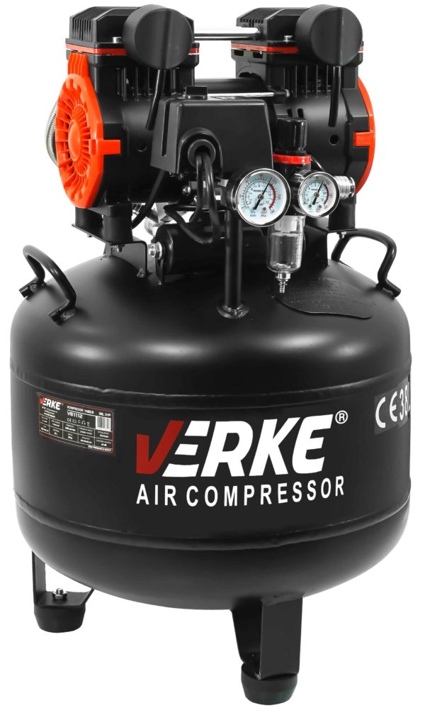KOMPRESOR BEZOLEJOWY 38L 2HP 230V VERKE - obrazek 3