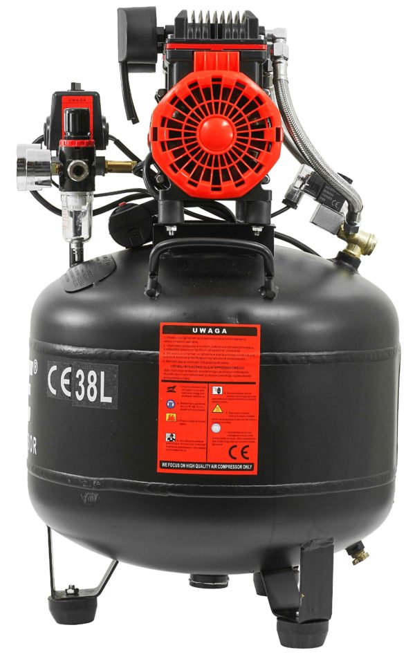 KOMPRESOR BEZOLEJOWY 38L 2HP 230V VERKE - obrazek 10