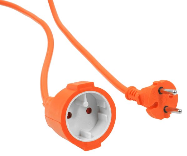 PRZEDŁUŻACZ OGRODOWY BUDOWLANY 2x1,0mm, 40m VERKE - obrazek 4