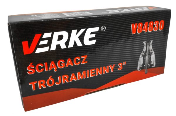 ŚCIĄGACZ DO ŁOŻYSK TRÓJRAMIENNY ŚRUBOWY 3” VERKE - obrazek 13