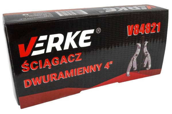ŚCIĄGACZ DO ŁOŻYSK DWURAMIENNY ŚRUBOWY 4” VERKE - obrazek 12