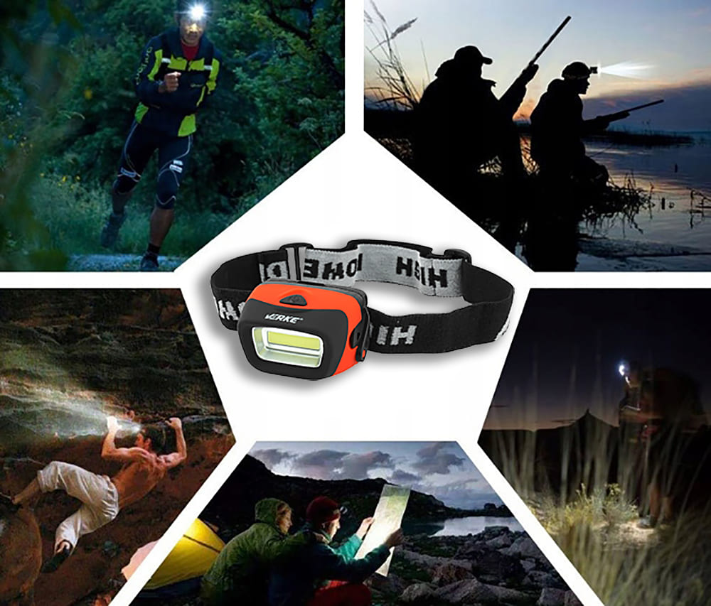 LATARKA CZOŁOWA COB 3W VERKE - obrazek 15