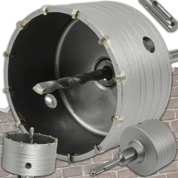 OTWORNICA WIDIOWA DO BETONU 100 mm SDS+ VERKE