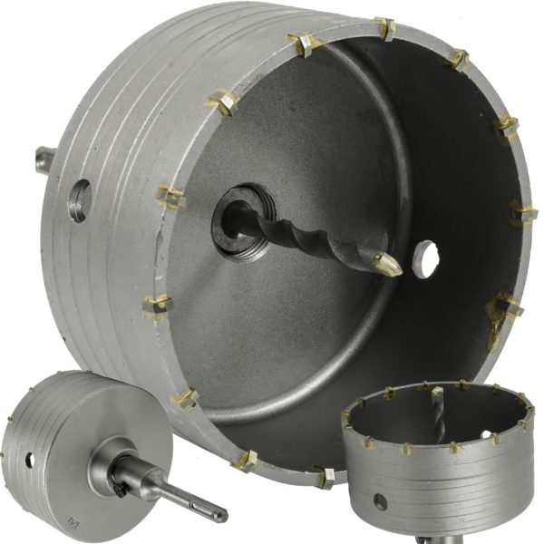 OTWORNICA WIDIOWA DO BETONU 120 mm SDS+ VERKE