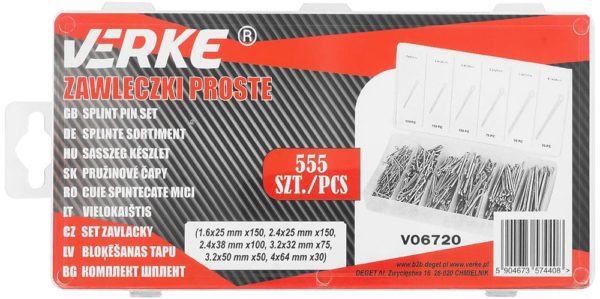 ZAWLECZKI PROSTE ROZGINANE 555 SZT VERKE - obrazek 16