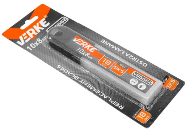 OSTRZA ŁAMANE 18 mm SK5, 10 szt GOLD VERKE - obrazek 6