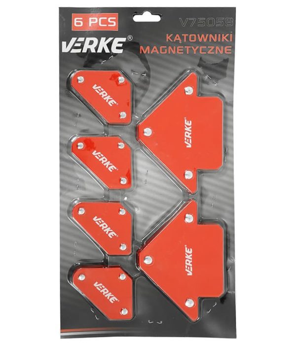 KĄTOWNIKI MAGNETYCZNE ZESTAW 6 szt. VERKE - obrazek 5